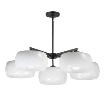 Glazed-Chandelier (19|26145WTBK)