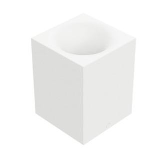 Zoron Square Flush Mount (1357|C4SL-FCS-PWT)