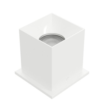 Zoron Square Flush Mount (1357|C4ST-FCS-WTWT)