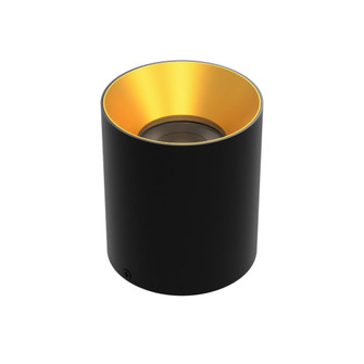 Zoron Round Flush Mount (1357|C4RL-FCS-BKGL)