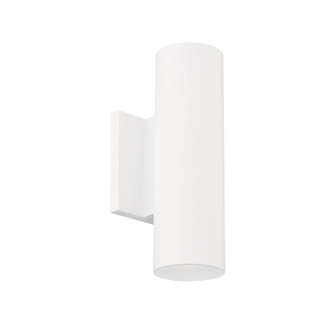 Cylinder 12'' 2-Light LED WALL SCONCE 5CCT (1357|WS-W190212-CS-WT)