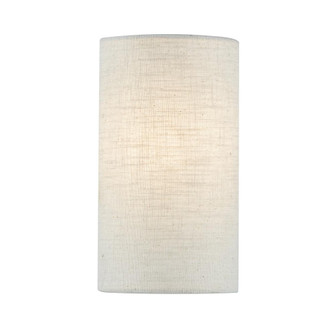 ADA Small Cylinder Fabric Wall Sconce (254|FAB-5945-CREM)
