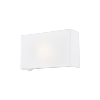 ADA Rectangle Fabric Wall Sconce (254|FAB-5655-WHTE)
