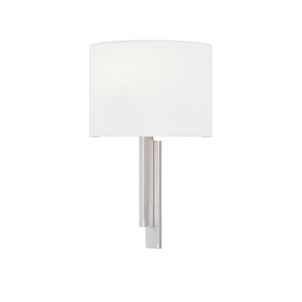 Hamilton ADA 1-Light Wall Sconce (254|FAB-4332-WHTE-NCKL)