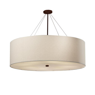 Classic 60'' Drum Pendant (254|FAB-9599-WHTE-DBRZ)