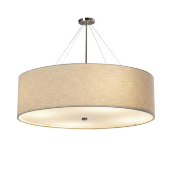 Classic 60'' Drum Pendant (254|FAB-9599-CREM-NCKL)