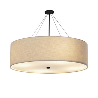 Classic 60'' Drum Pendant (254|FAB-9599-CREM-MBLK)