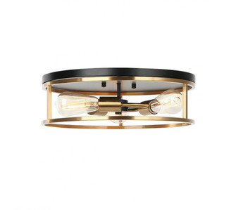 Knox Round 3-Light Flush-Mount (254|NSH-4480-MBBR)