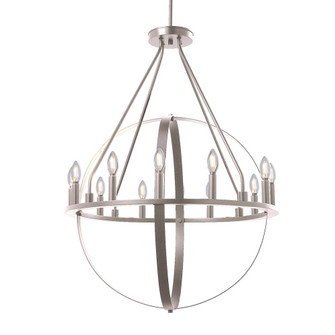 Orbit 32'' Chandelier (254|NSH-4284-NCKL)