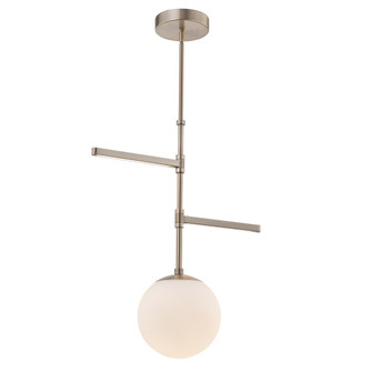 Intersect 3-Light Pendant (254|FSN-4255-OPAL-BRSS)