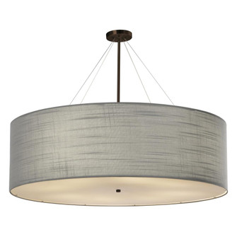 Classic 48” LED Drum Pendant (254|FAB-9597-GRAY-DBRZ-LED8-5600)