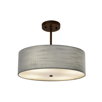 Classic 18'' Drum Pendant (254|FAB-9591-GRAY-DBRZ)