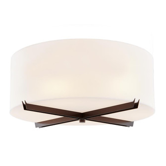 Crossbar 24'' Close-to-ceiling Drum (254|ACR-9526-OPAL-DBRZ)