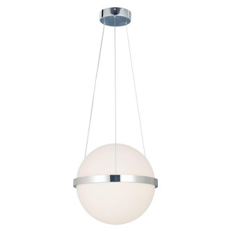Centric 15'' LED Pendant (254|ACR-4160-OPAL-CROM)