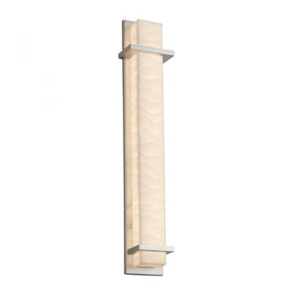 Monolith 36'' LED Outdoor/Indoor Wall Sconce (254|PNA-7616W-WAVE-NCKL)