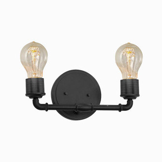 Bronx 2-Light Bath Bar (254|NSH-8462-MBLK)