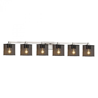 Regency 6-Light Bath Bar (254|MSH-8436-30-NCKL)