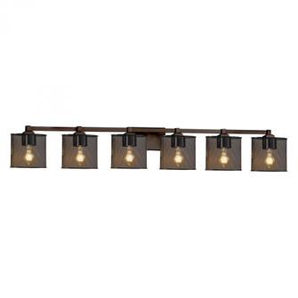 Regency 6-Light Bath Bar (254|MSH-8436-30-DBRZ)