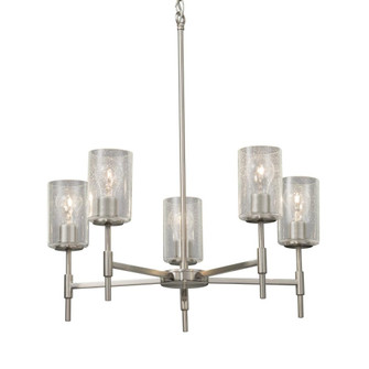 Union 5-Light LED Chandelier (254|FSN-8410-10-SEED-NCKL-LED5-3500)