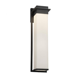 Pacific 24'' LED Outdoor Wall Sconce (254|FSN-7545W-OPAL-MBLK)