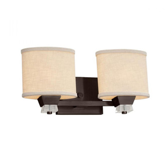 Ardent 2-Light Bath Bar (254|FAB-8472-30-WHTE-DBRZ)