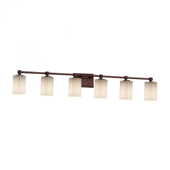 Tetra 6-Light Bath Bar (254|POR-8426-10-PLET-DBRZ)