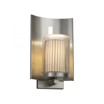 Embark 1-Light Outdoor LED Wall Sconce (254|POR-7591W-10-PLET-NCKL-LED1-700)