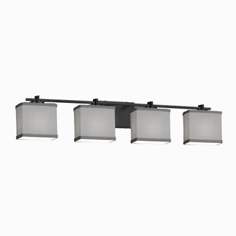 Era 4-Light Bath Bar (254|FSN-8444-55-OPAL-MBLK)