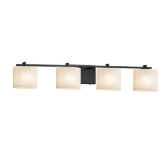 Era 4-Light LED Bath Bar (254|FSN-8444-30-OPAL-MBLK-LED4-2800)