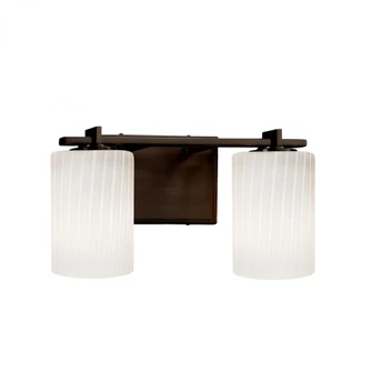 Era 2-Light Bath Bar (254|FSN-8442-10-RBON-DBRZ)