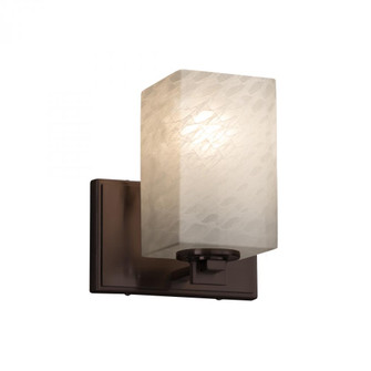 Era 1-Light Wall Sconce (254|FSN-8441-15-WEVE-DBRZ)