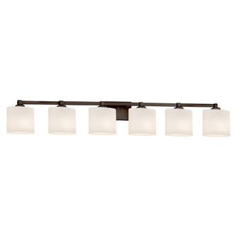 Regency 6-Light Bath Bar (254|FSN-8436-30-OPAL-DBRZ)