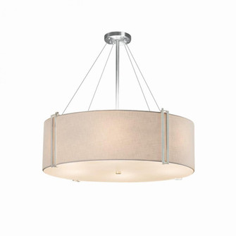 Reveal 36'' Drum Pendant (254|FAB-9514-WHTE-CROM)