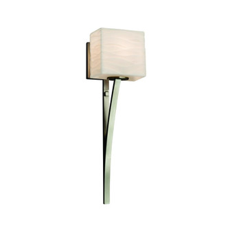 Sabre 1-Light Wall Sconce (254|PNA-8791-55-WAVE-NCKL)