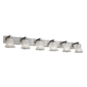 Modular 6-Light LED Bath Bar (254|GLA-8926-20-LACE-NCKL-LED6-4200) Modular 6-Light LED Bath Bar (254|GLA-8926-20-LACE-NCKL-LED6-4200)