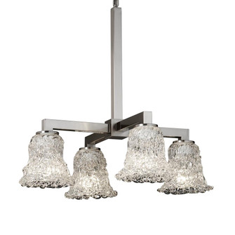 Modular 4-Downlight LED Chandelier (254|GLA-8920-20-LACE-NCKL-LED4-2800)