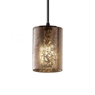 Mini 1-Light LED Pendant (254|FSN-8815-10-MROR-MBLK-LED1-700)