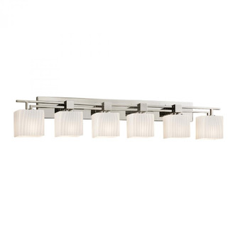 Aero 6-Light Bath Bar (254|FSN-8706-55-RBON-NCKL)
