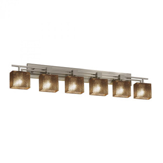 Aero 6-Light LED Bath Bar (254|FSN-8706-55-MROR-NCKL-LED6-4200)