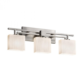 Aero 3-Light Bath Bar (254|FSN-8703-55-RBON-NCKL)