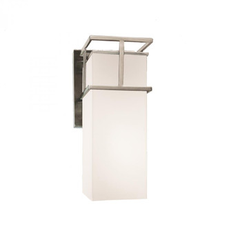 Structure LED 1-Light Large Wall Sconce - Outdoor (254|FSN-8644W-OPAL-NCKL)