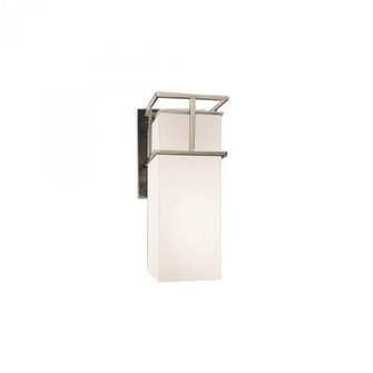 Structure 1-Light Small Wall Sconce - Outdoor (254|FSN-8643W-OPAL-NCKL)