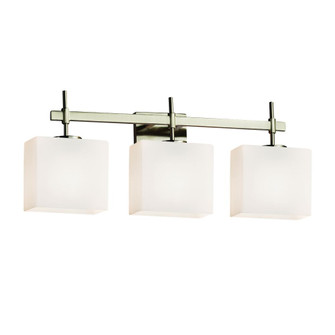 Union 3-Light Bath Bar (254|FSN-8413-55-OPAL-NCKL)