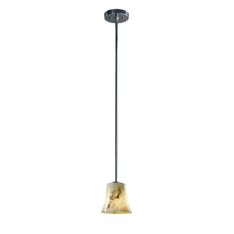 Mini 1-Light LED Pendant (254|FAL-8815-20-NCKL-RIGID-LED1-700)