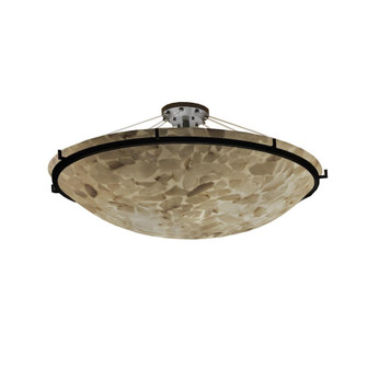 48'' LED Semi-Flush Bowl w/ Ring (254|ALR-9687-35-DBRZ-LED6-6000)