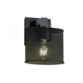 Modular ADA 1-Light Bracket Oval Shade (254|MSH-8931-30-MBLK)