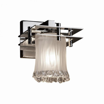 Metropolis 1-Light Wall Sconce (2 Flat Bars) (254|GLA-8171-16-WTFR-CROM)