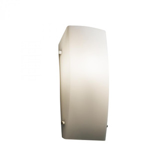 ADA Rectangle Wall Sconce (254|FSN-5135-OPAL-CROM)