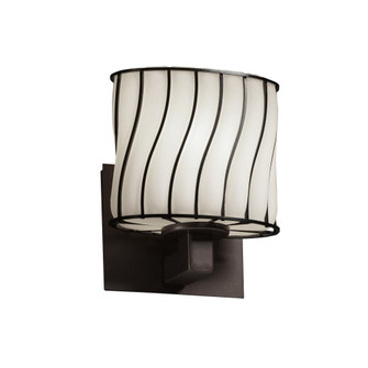 Modular 1-Light Wall Sconce (ADA) (254|WGL-8931-30-GRCB-MBLK)