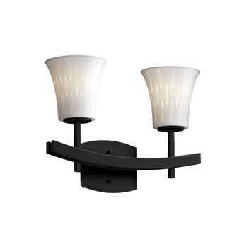 Archway 2-Light Bath Bar (254|POR-8592-10-SAWT-MBLK)